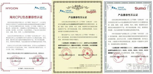ChainSQL完成與海光、中科曙光、中科可控產品兼容性認證 開啟國產化數據庫新篇章
